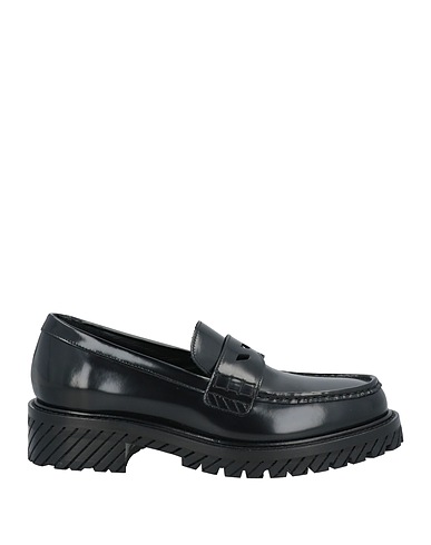 OFF-WHITE™ Loafers Black Leather