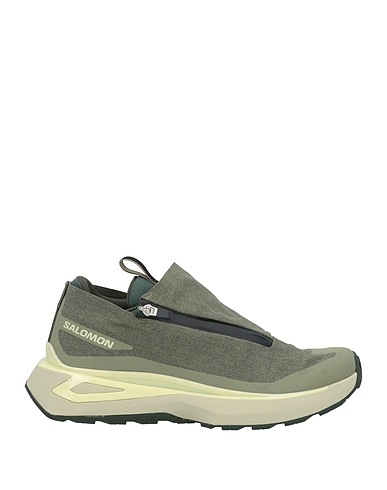 SALOMON Sneakers Military green Textile fibres