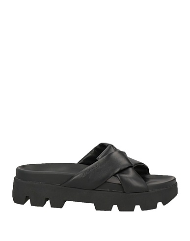 FERRAGAMO Sandals Black Leather