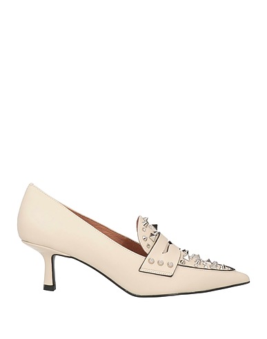 BIBI LOU Loafers Ivory Leather