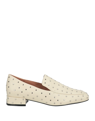 BIBI LOU Loafers Ivory Leather