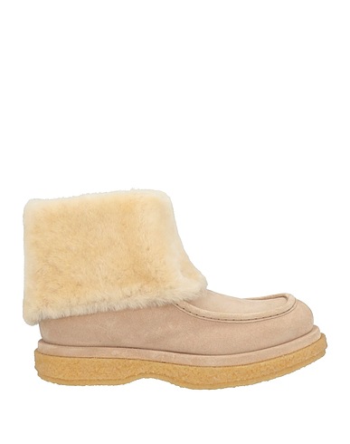 OFFICINE CREATIVE ITALIA Ankle boot Beige Leather