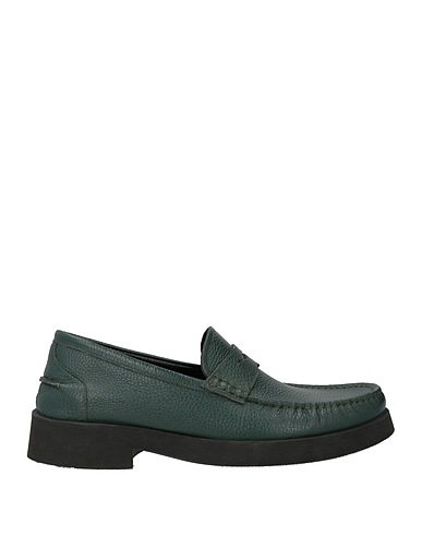 LORIBLU Loafers Dark green Leather