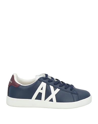 ARMANI EXCHANGE Sneakers Blu navy Pelle