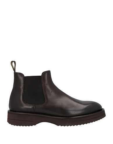 DOUCAL'S Ankle boot Dark brown Calfskin