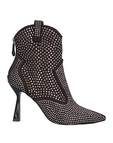 CECCONELLO Ankle boot Black Textile fibres