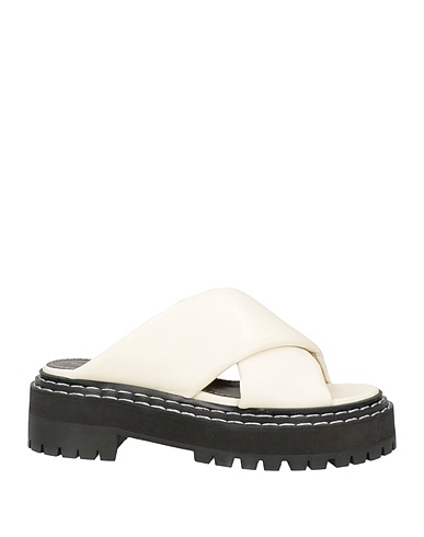 PROENZA SCHOULER Sandals White Leather