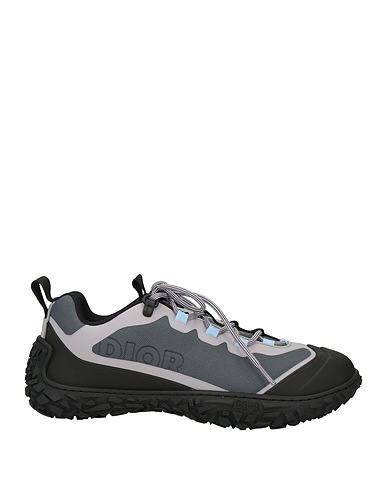DIOR HOMME Sneakers Sage green Textile fibres, Synthetic fibers