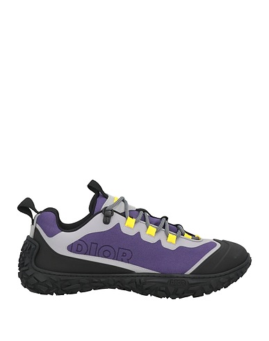 DIOR HOMME Sneakers Purple Textile fibres, Synthetic fibers
