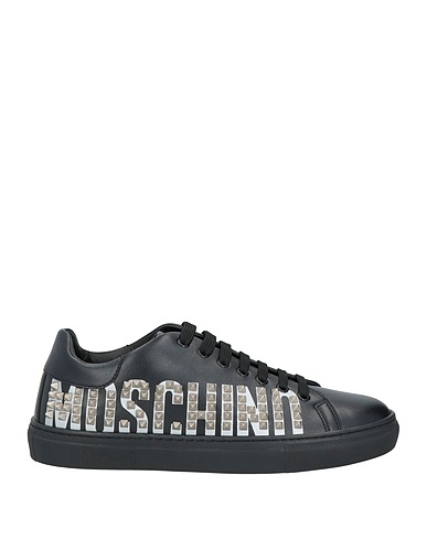 MOSCHINO Sneakers Black Leather
