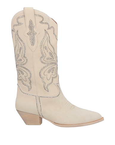 LOLA CRUZ Boots Off white Leather