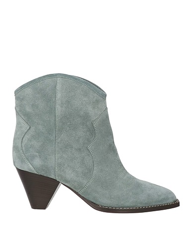 ISABEL MARANT Ankle boot Dark green 100% Calfskin