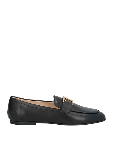TOD'S Loafers Black Leather