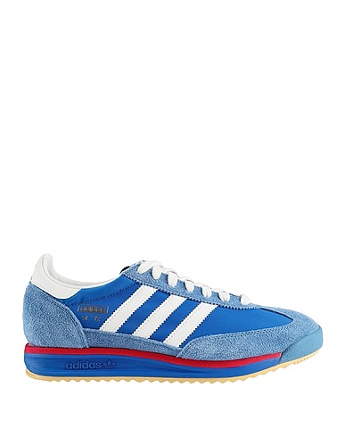 ADIDAS ORIGINALS Sneakers SL 72 RS SHOES
 Blue Textile fibres, Leather