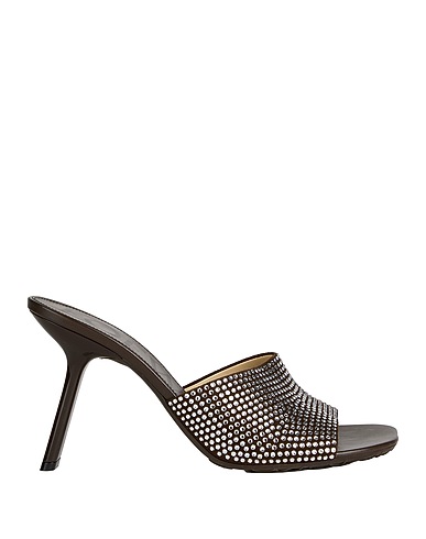 LOEWE Sandals Dark brown Leather
