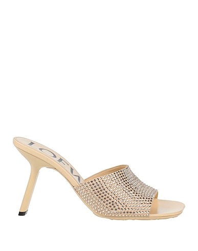 LOEWE Sandals Beige Leather