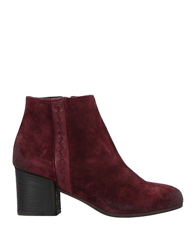 PANTANETTI Stivaletti Bordeaux Pelle