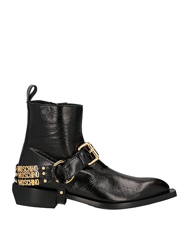 MOSCHINO Ankle boot Black Calfskin