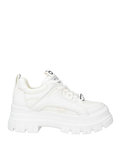 BUFFALO Sneakers White Textile fibres