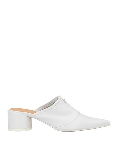 MAISON MARGIELA Mules and clogs White Leather