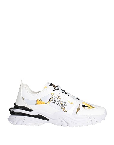 VERSACE JEANS COUTURE Sneakers White Textile fibres, Rubber