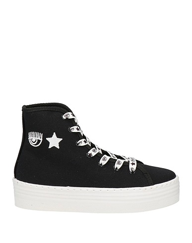 CHIARA FERRAGNI Sneakers Black Textile fibres
