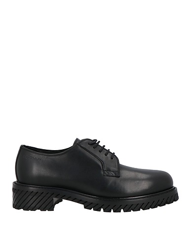 OFF-WHITE™ Laced shoes Black Leather