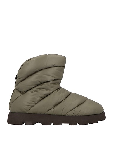 PIUMESTUDIO Ankle boot Military green Textile fibres