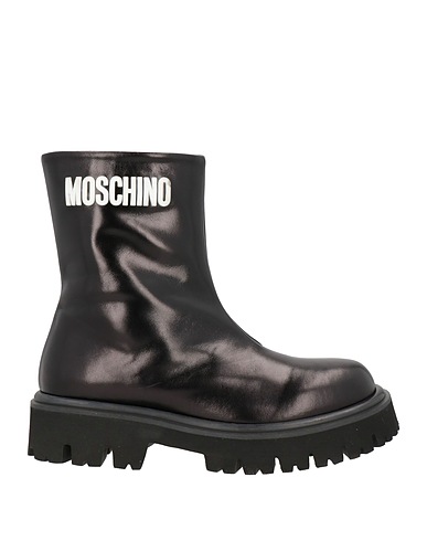 MOSCHINO Ankle boot Black Leather