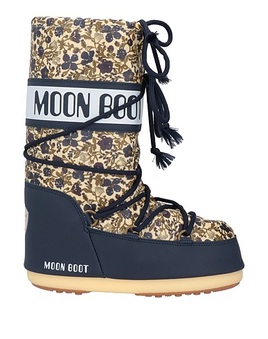 MOON BOOT Ankle boot MOON BOOT X BONPOINT Navy blue Textile fibres
