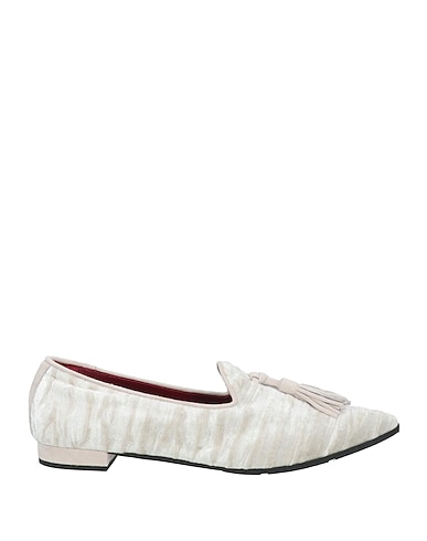 THERESA Mocassino Off white Fibre tessili