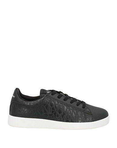 ARMANI EXCHANGE Sneakers Black Textile fibers
