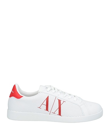 ARMANI EXCHANGE Sneakers White Textile fibers