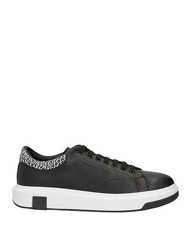 ARMANI EXCHANGE Sneakers Black 100% Polyester, Polyurethane