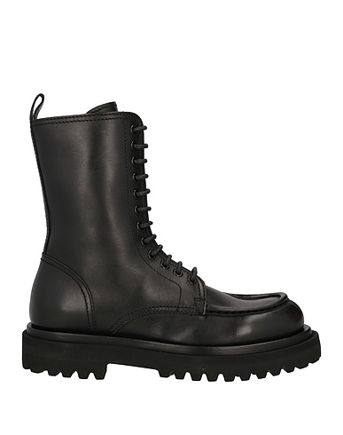 OFFICINE CREATIVE ITALIA Ankle boot Black Leather