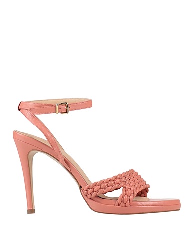 PEDRO MIRALLES Sandals Antique rose Textile fibres