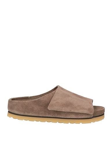 BIRKENSTOCK Sandales Kaki Cuir