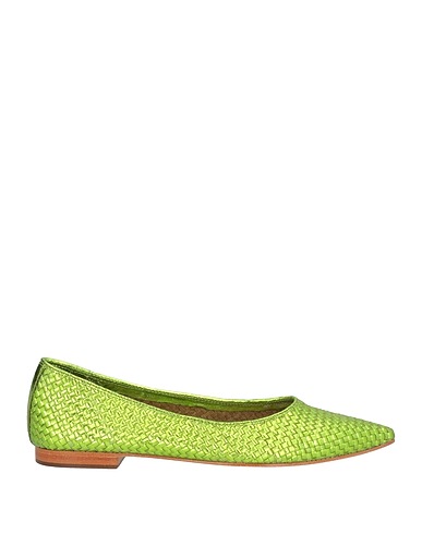 STRATEGIA Ballerine Verde lime Pelle