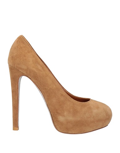 RENE' CAOVILLA Pump Khaki Leather