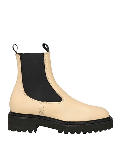 OFFICINE CREATIVE ITALIA Ankle boot Cream Leather