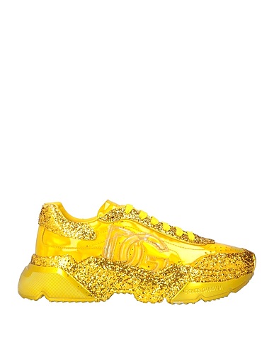 DOLCE&GABBANA Sneakers Yellow Leather