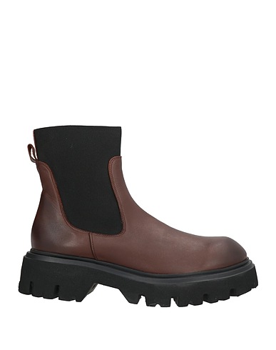 POESIE VENEZIANE Ankle boot Dark brown Leather