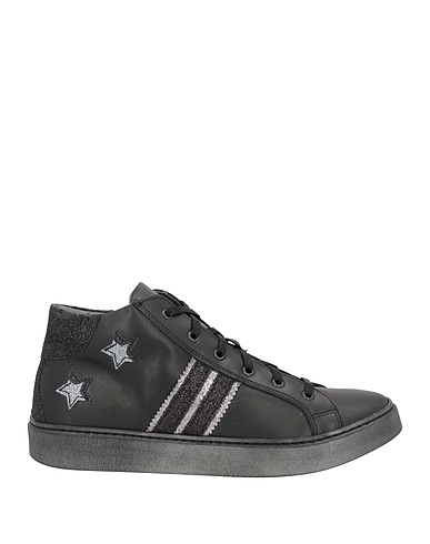 LET ME BE Sneakers Black Leather