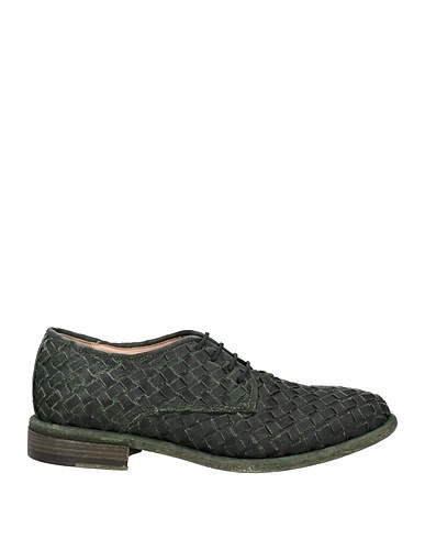 DUCANERO Stringate Verde scuro Fibre tessili
