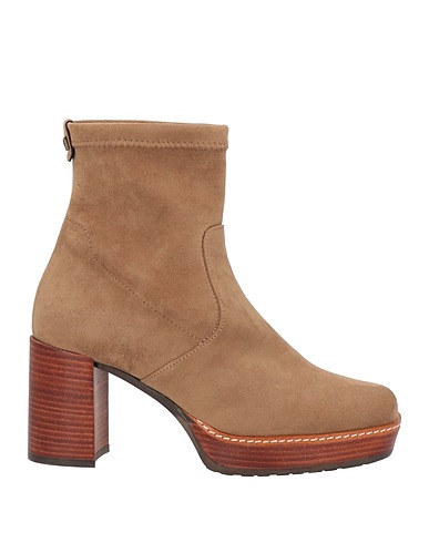PEDRO MIRALLES Ankle boot Khaki Textile fibers