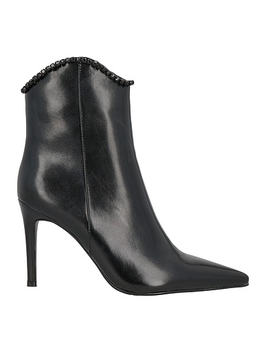 MANUFACTURE D'ESSAI Stiefelette Schwarz Gewebefasern
