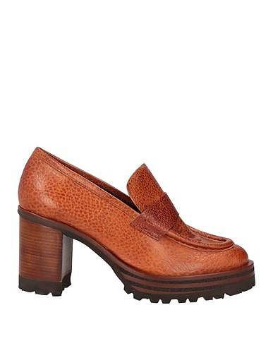 ZINDA Loafers Tan Leather