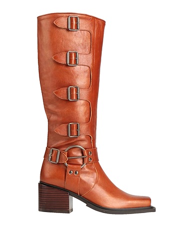 ZINDA Boots Tan Leather