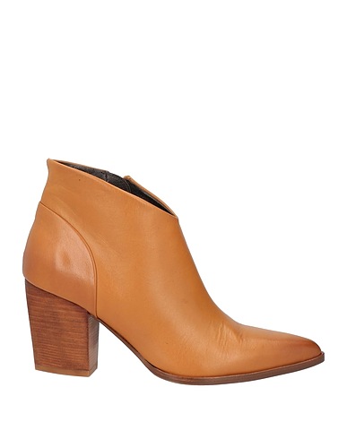 ZINDA Ankle boot Camel Leather