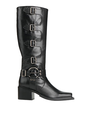 ZINDA Boots Black Leather